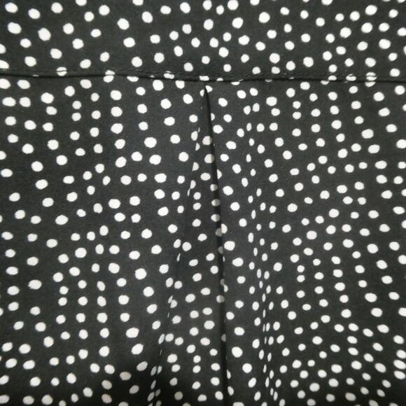 Pure Energy Women's 1X Polkadot Top Shirt Blouse 3 Button Tunic - Picture 6 of 10